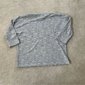 Bobeau Boatneck 3/4 Elbow Sweater Spring Fall Layer